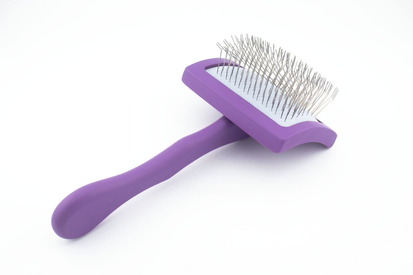 Pawfection Wooden Slicker Brush Purple Small