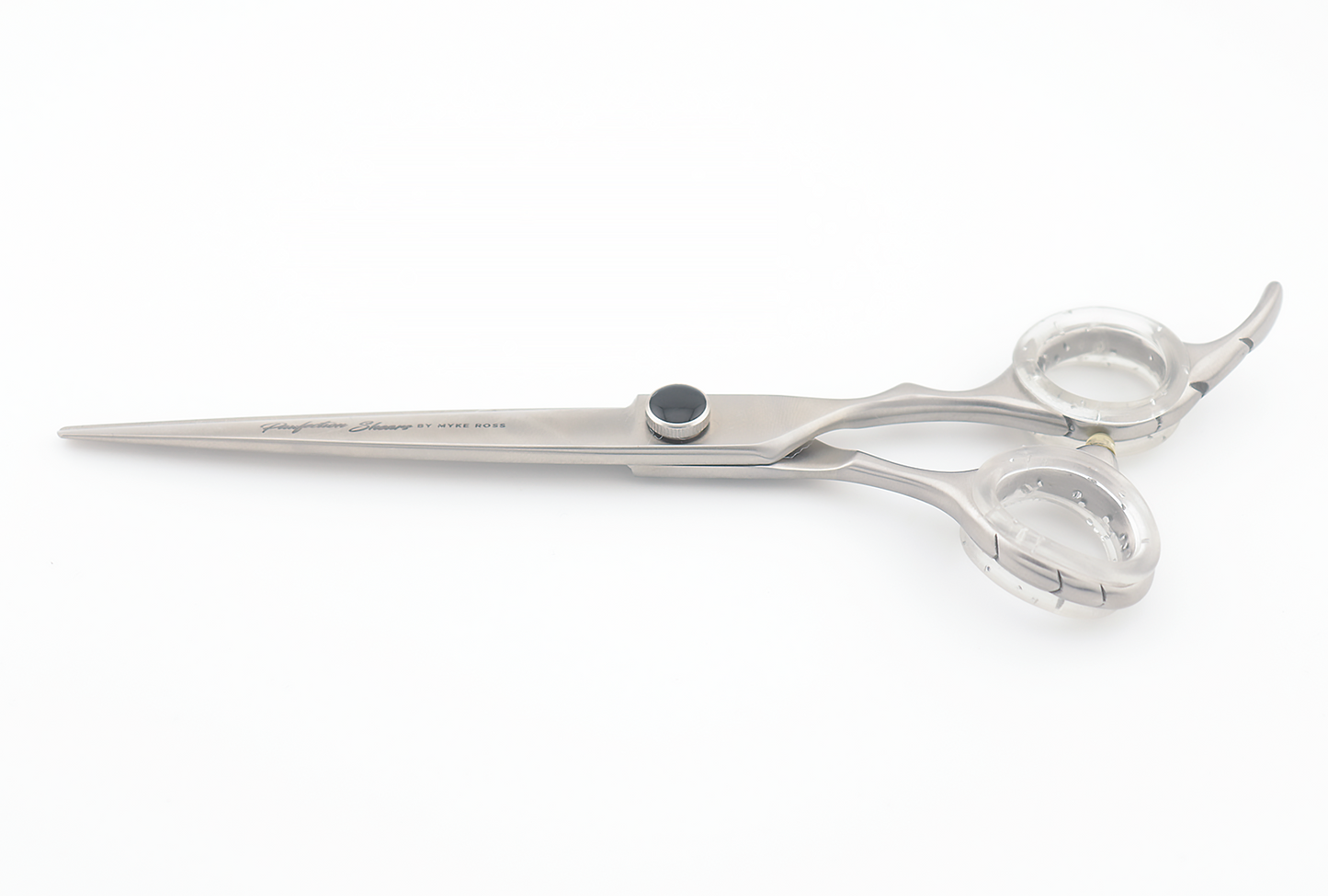 Pawfection Shears by Myke Ross 7" Straights Black Gem
