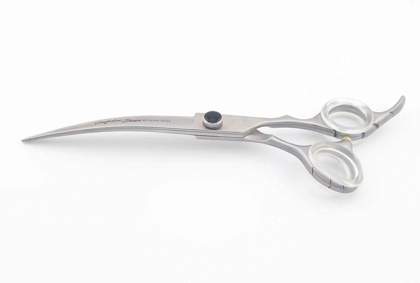 Pawfection Shears by Myke Ross 7" Curves Black Gem