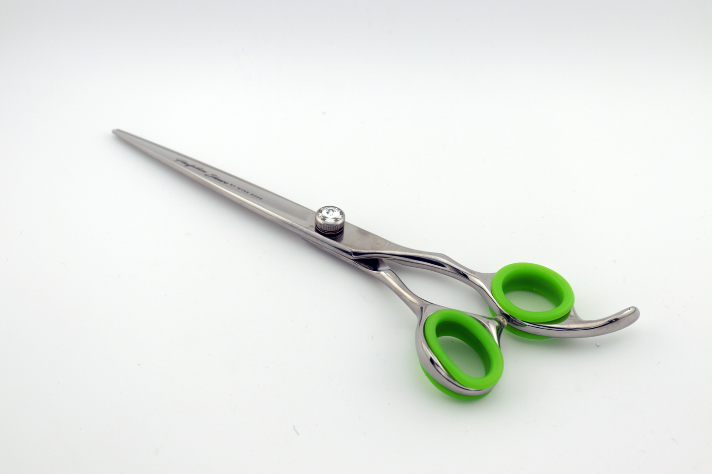 Pawfection Shears by Myke Ross 7" Straights Clear Gem