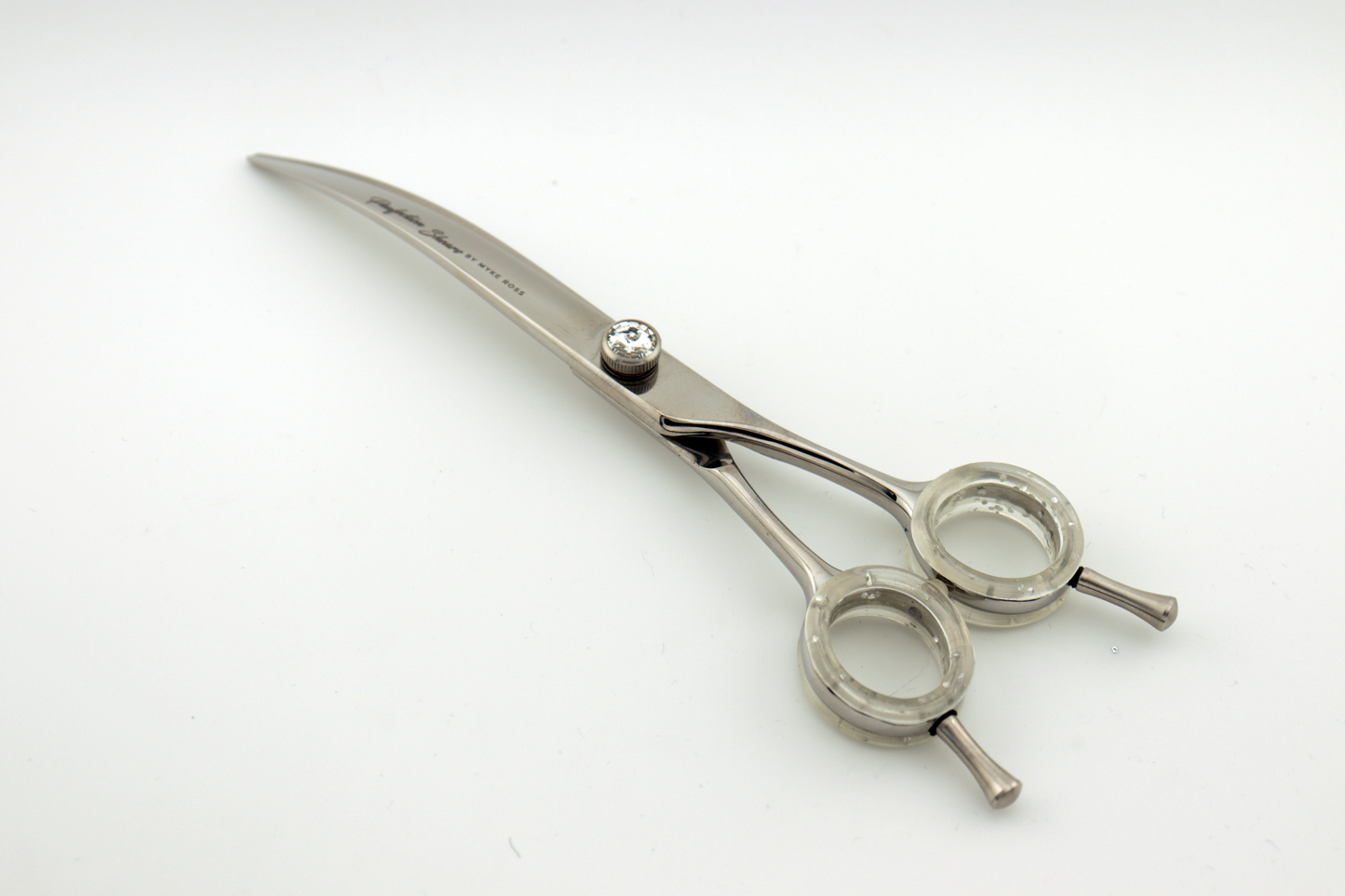 Pawfection Shears by Myke Ross 7" Curves Clear Gem