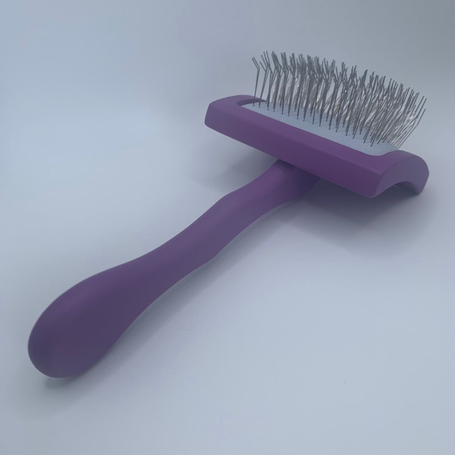 Pawfection Wooden Slicker Brush Purple Small