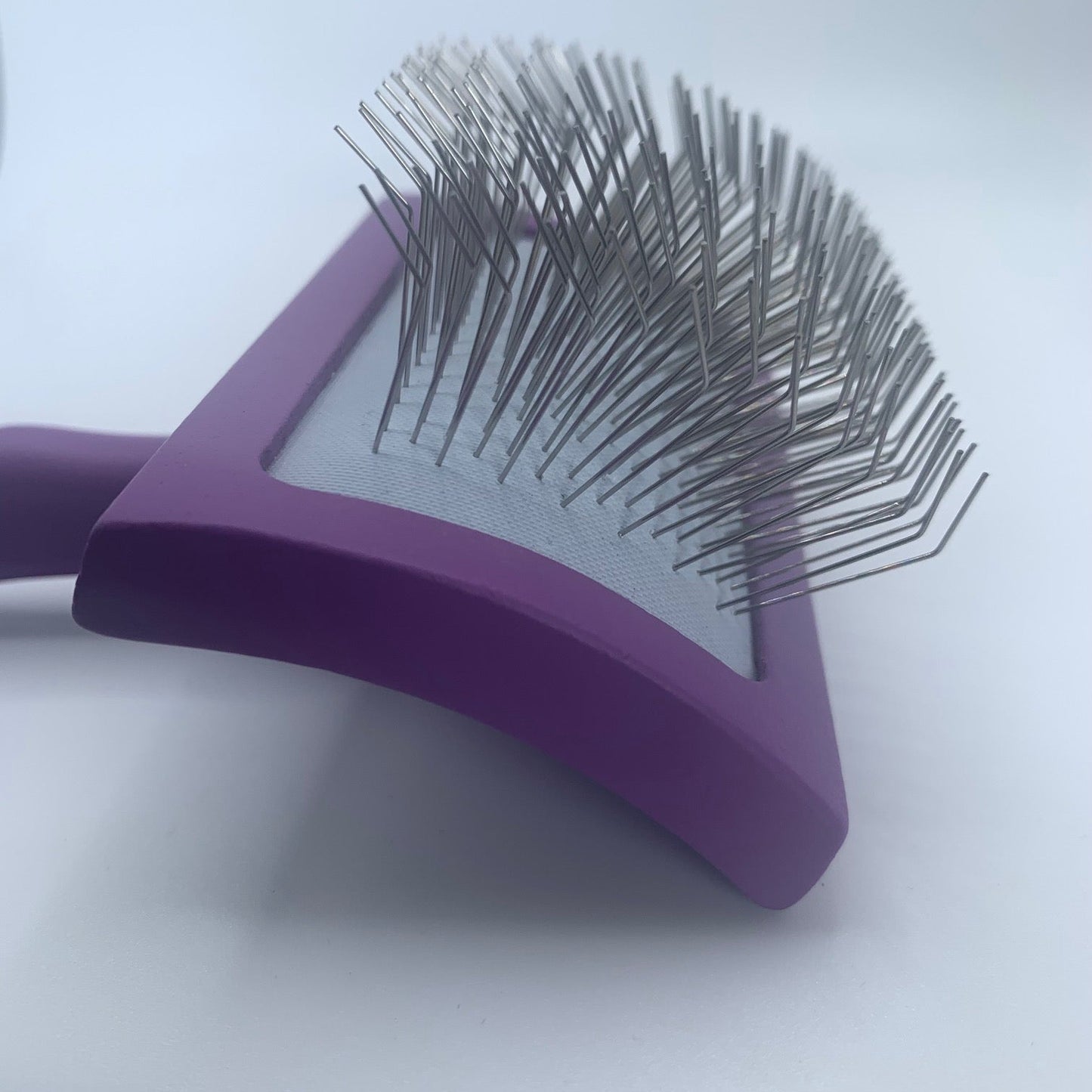 Pawfection Wooden Slicker Brush Purple Small