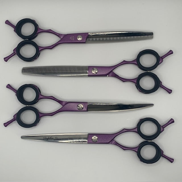 Pawfection Shears by Myke Ross Asian Handle SET 7"