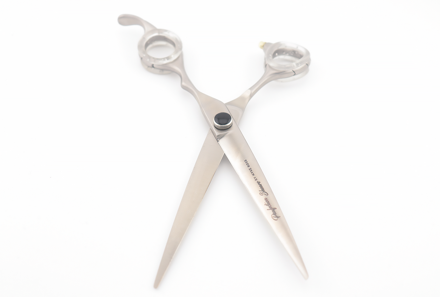 Pawfection Shears by Myke Ross 7" Straights Black Gem