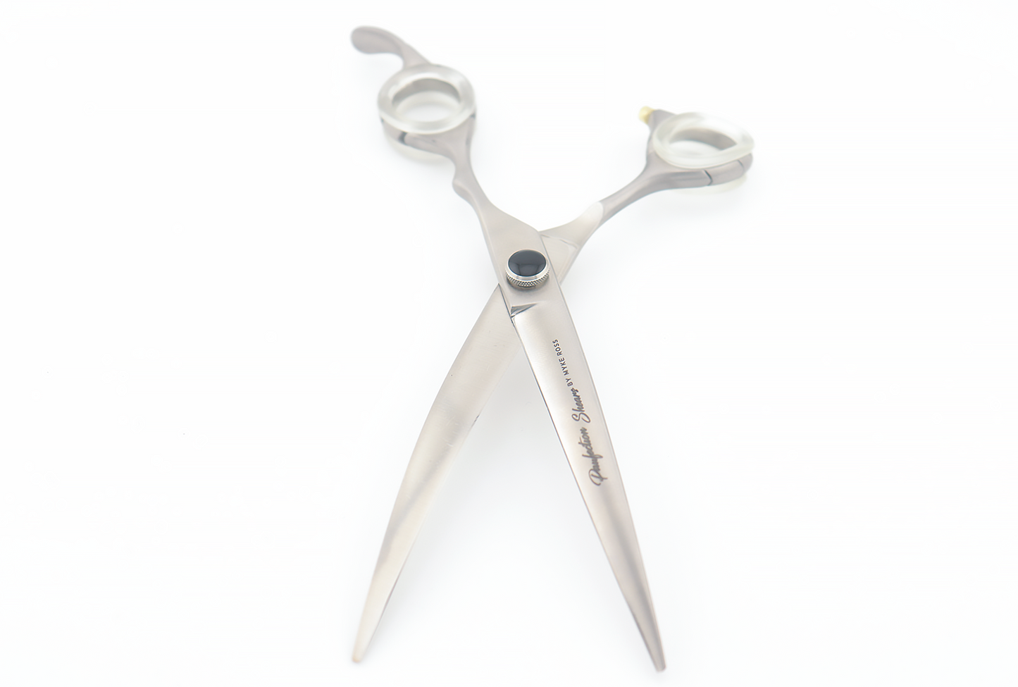 Pawfection Shears by Myke Ross 7" Curves Black Gem