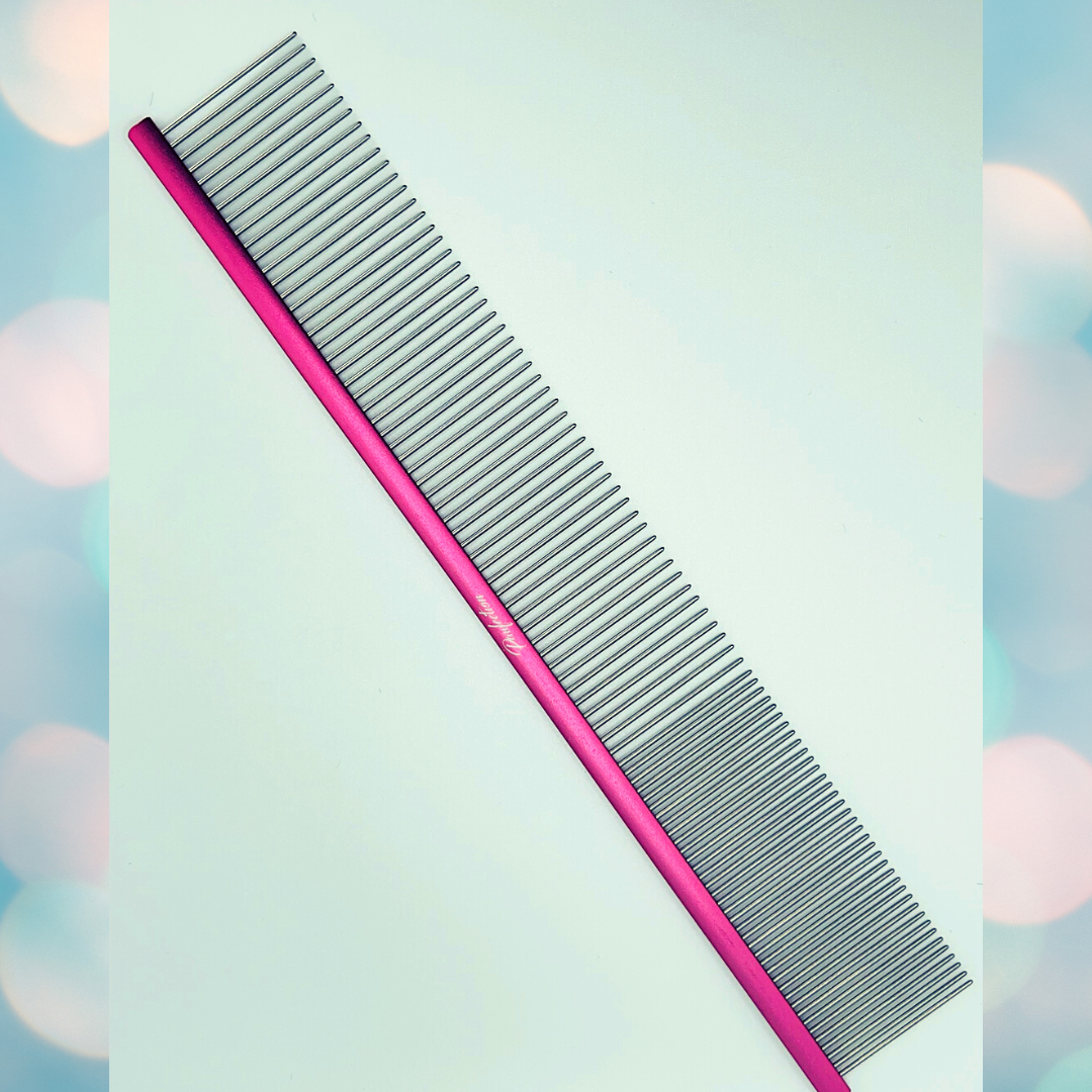 Pawfection Poodle Comb Fine Tip/Medium 9.5"