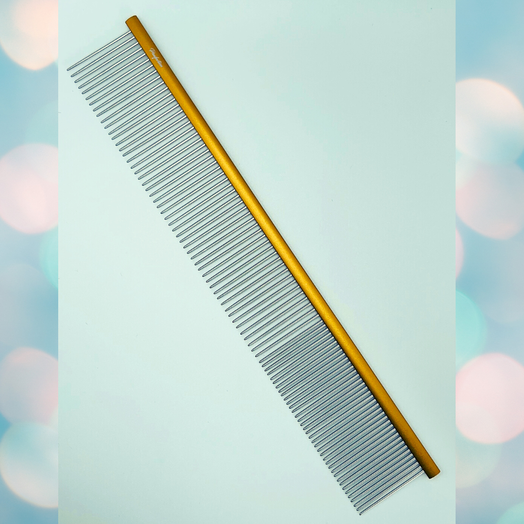 Pawfection Poodle Comb Fine Tip/Medium 9.5"