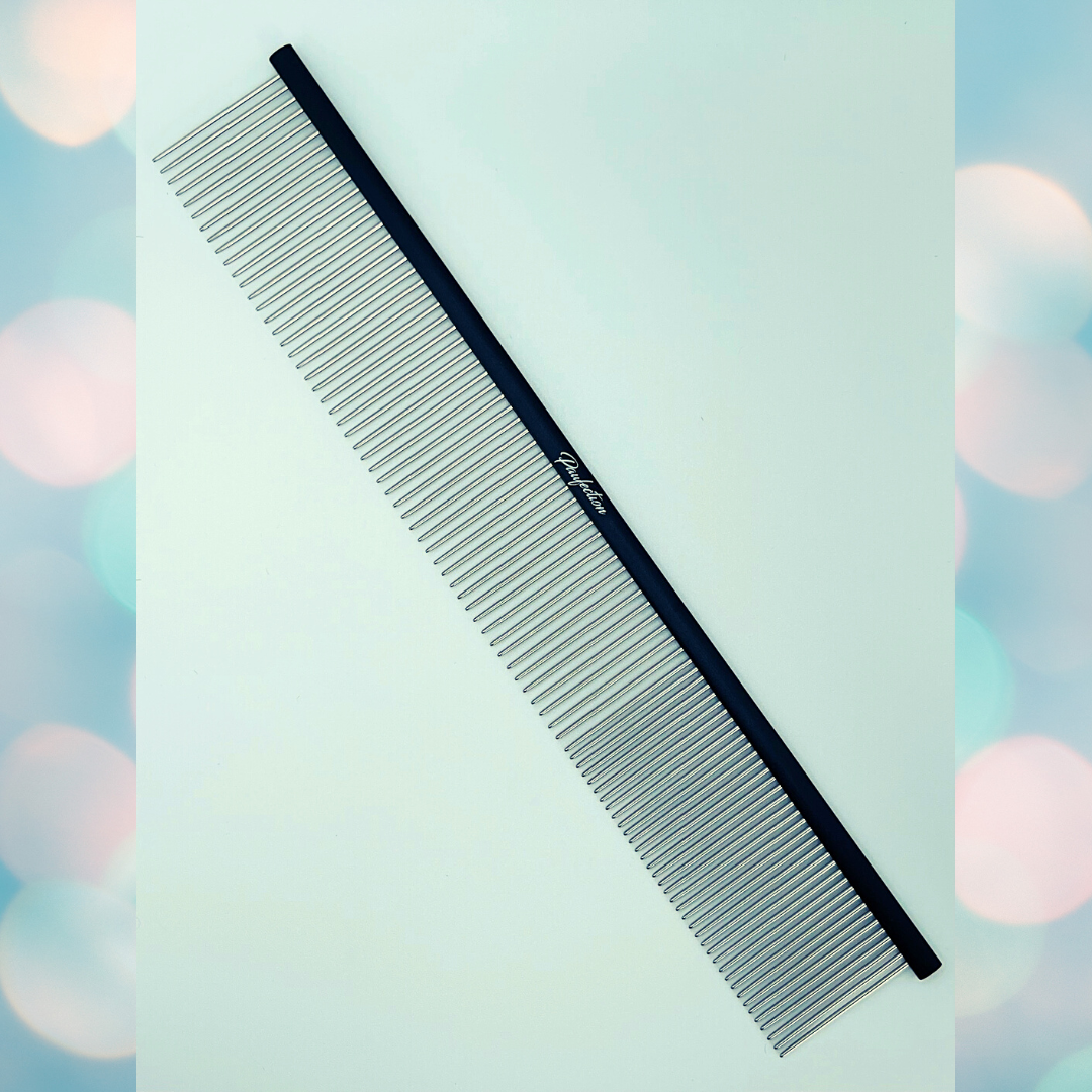 Pawfection Poodle Comb Fine Tip/Medium 9.5"