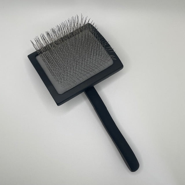Pawfection Wooden Slicker Brush Black