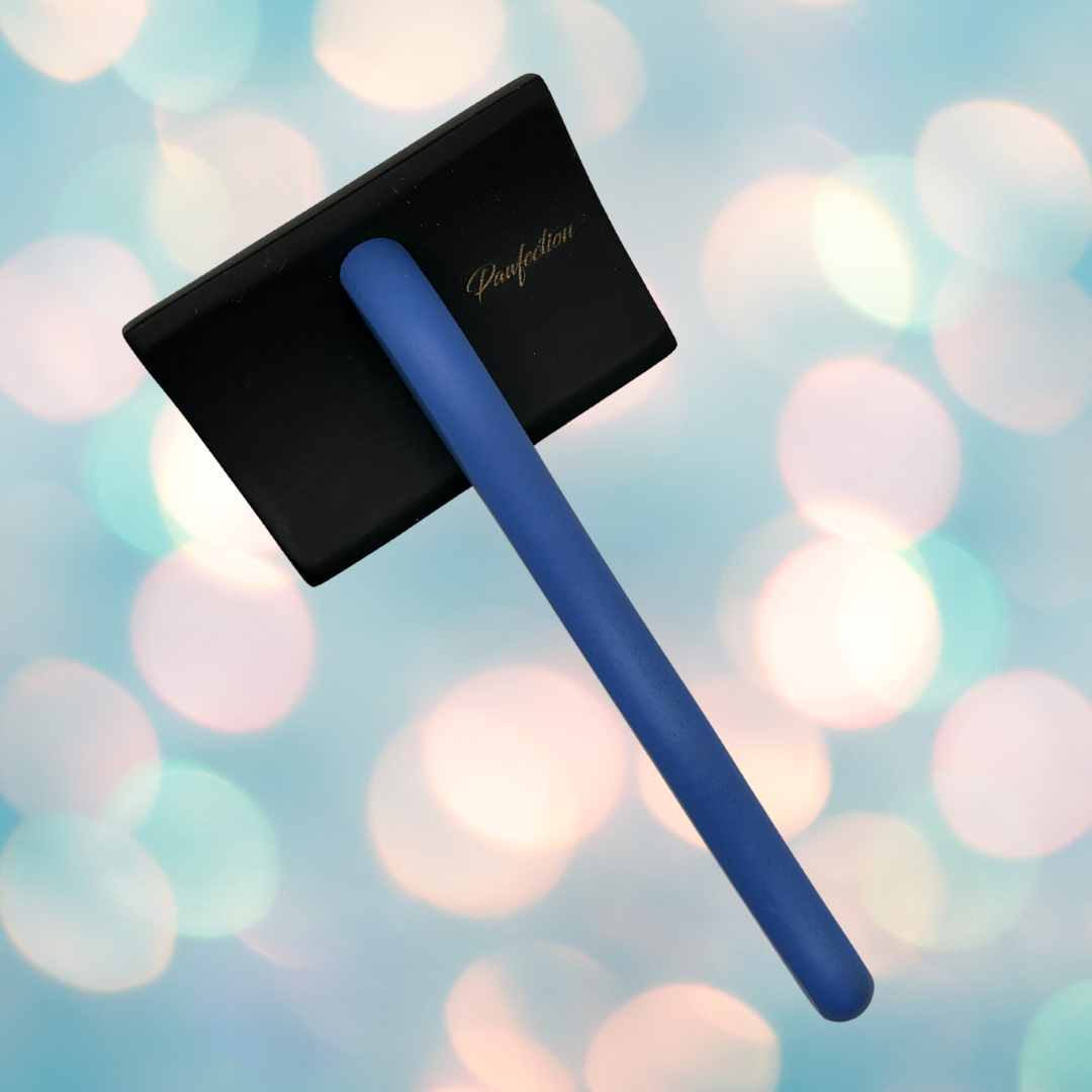 Pawfection Professional Small Wooden Fluffer Slicker Brush