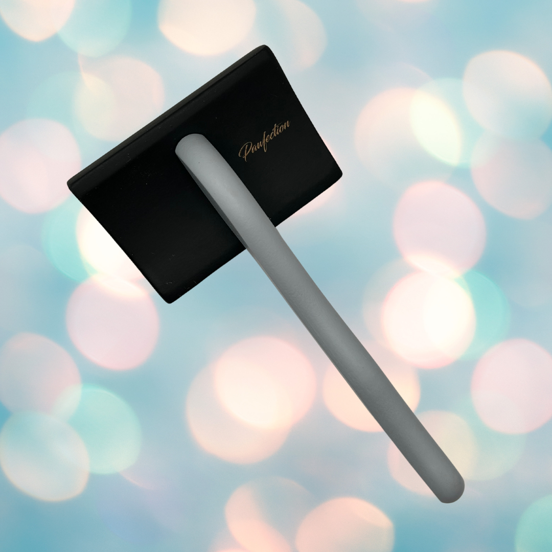 Pawfection Professional Small Wooden Fluffer Slicker Brush