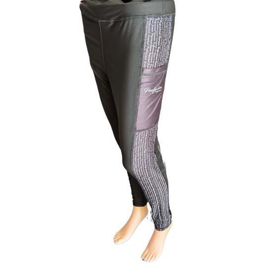 Pawfection Professional Grooming Leggings (White word prints)