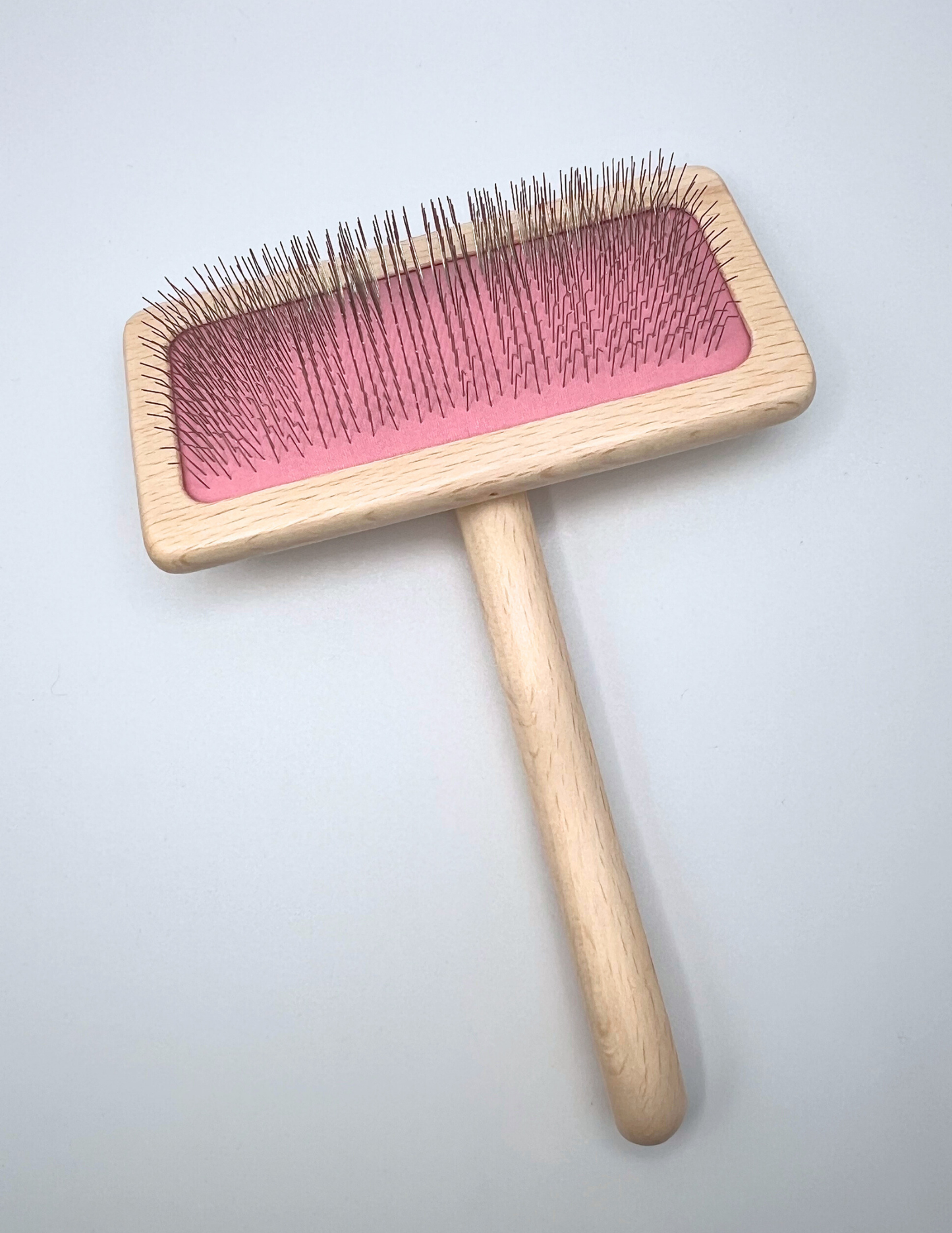 Pawfection Wooden Ultra Soft Slicker Brush