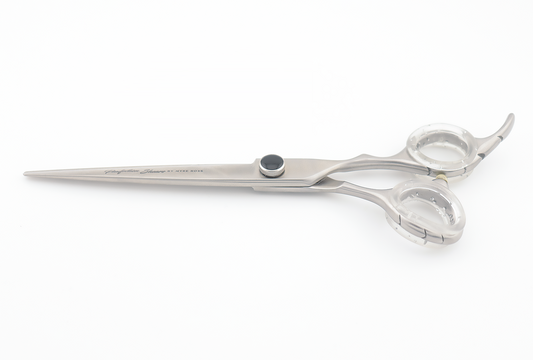 Pawfection Shears by Myke Ross 7" Straights Black Gem