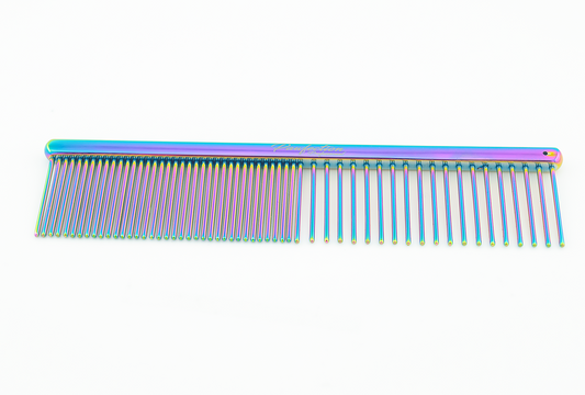 Multicolor Titanium Comb 5"