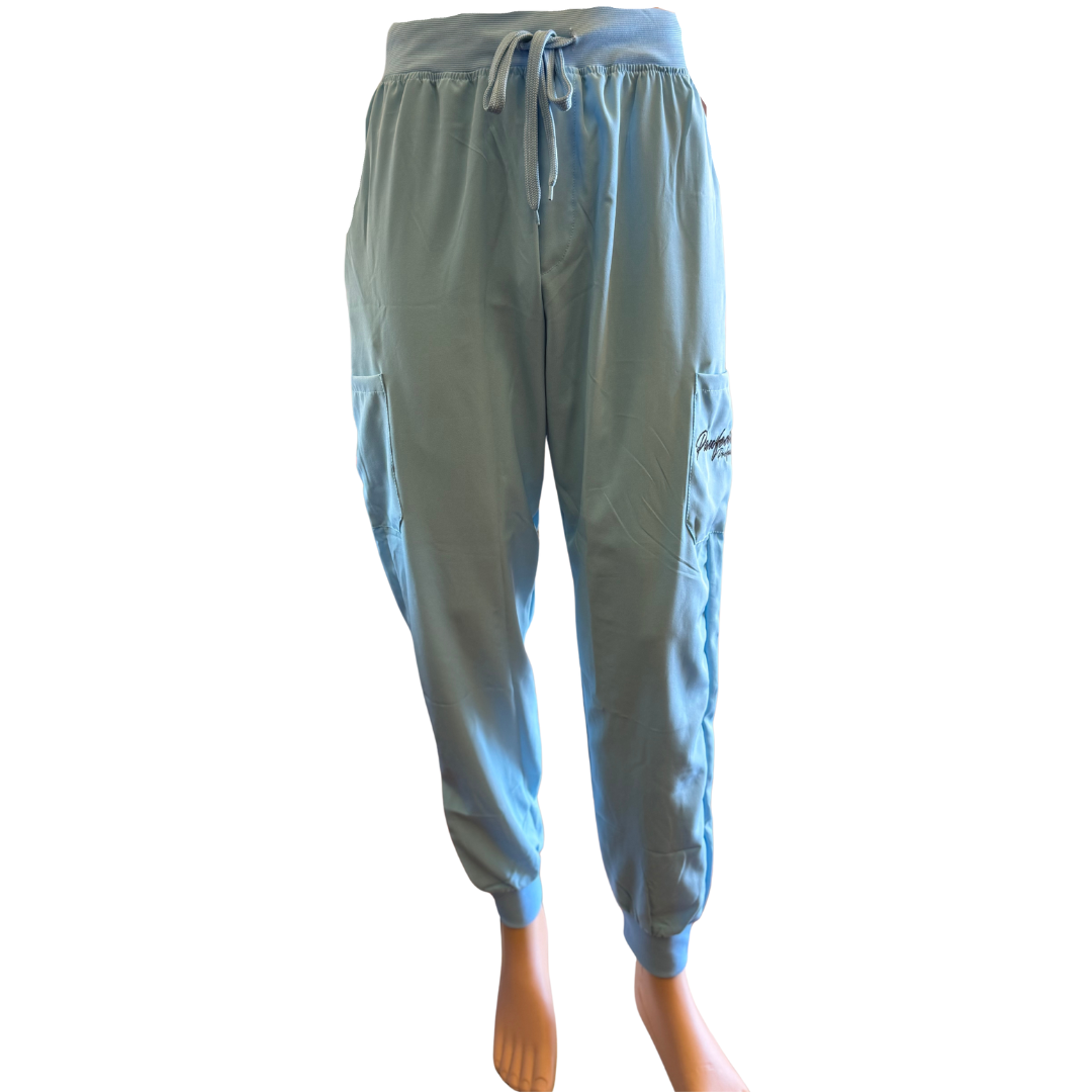 Pawfection Professional Scrubs Bottom, Baby Blue