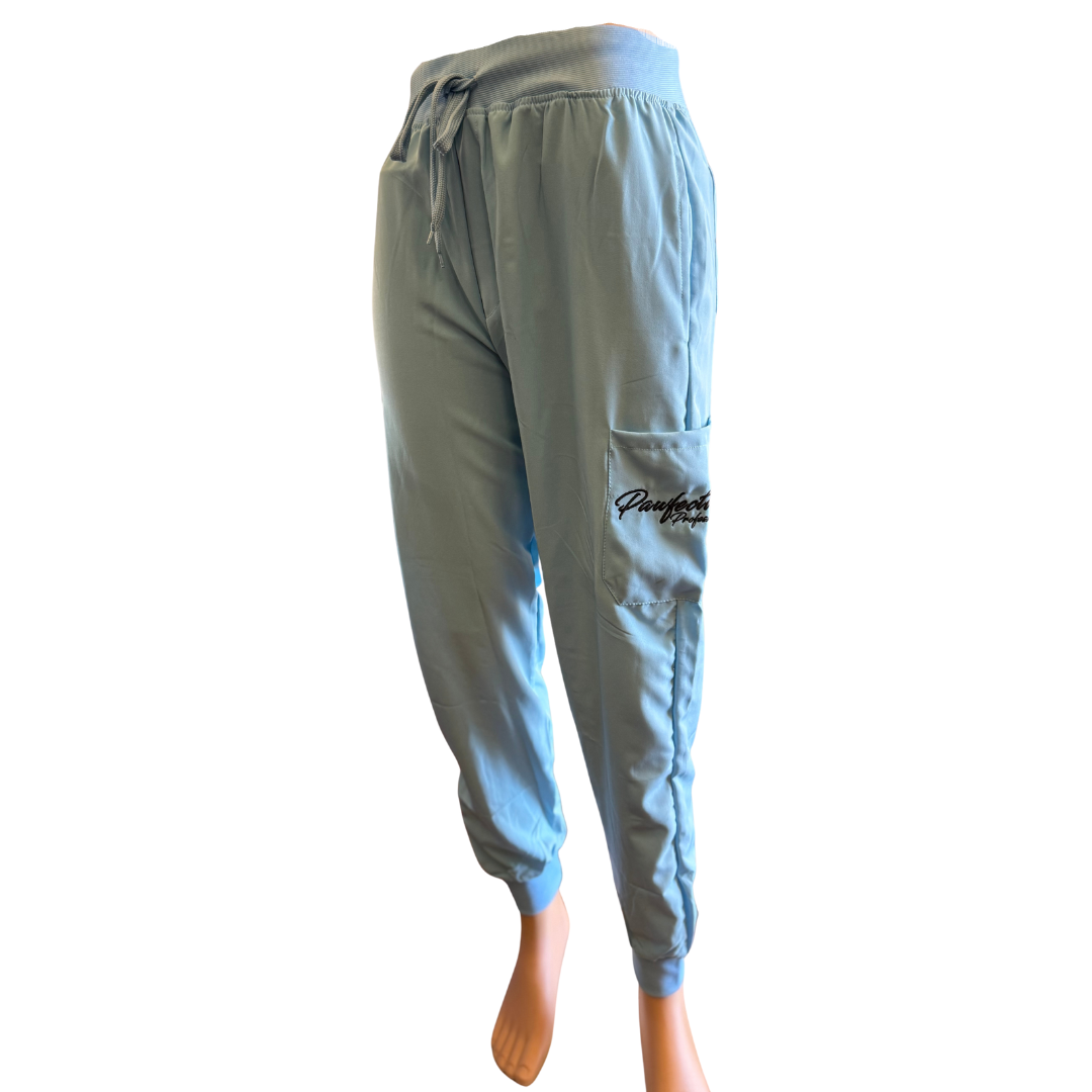 Pawfection Professional Scrubs Bottom, Baby Blue