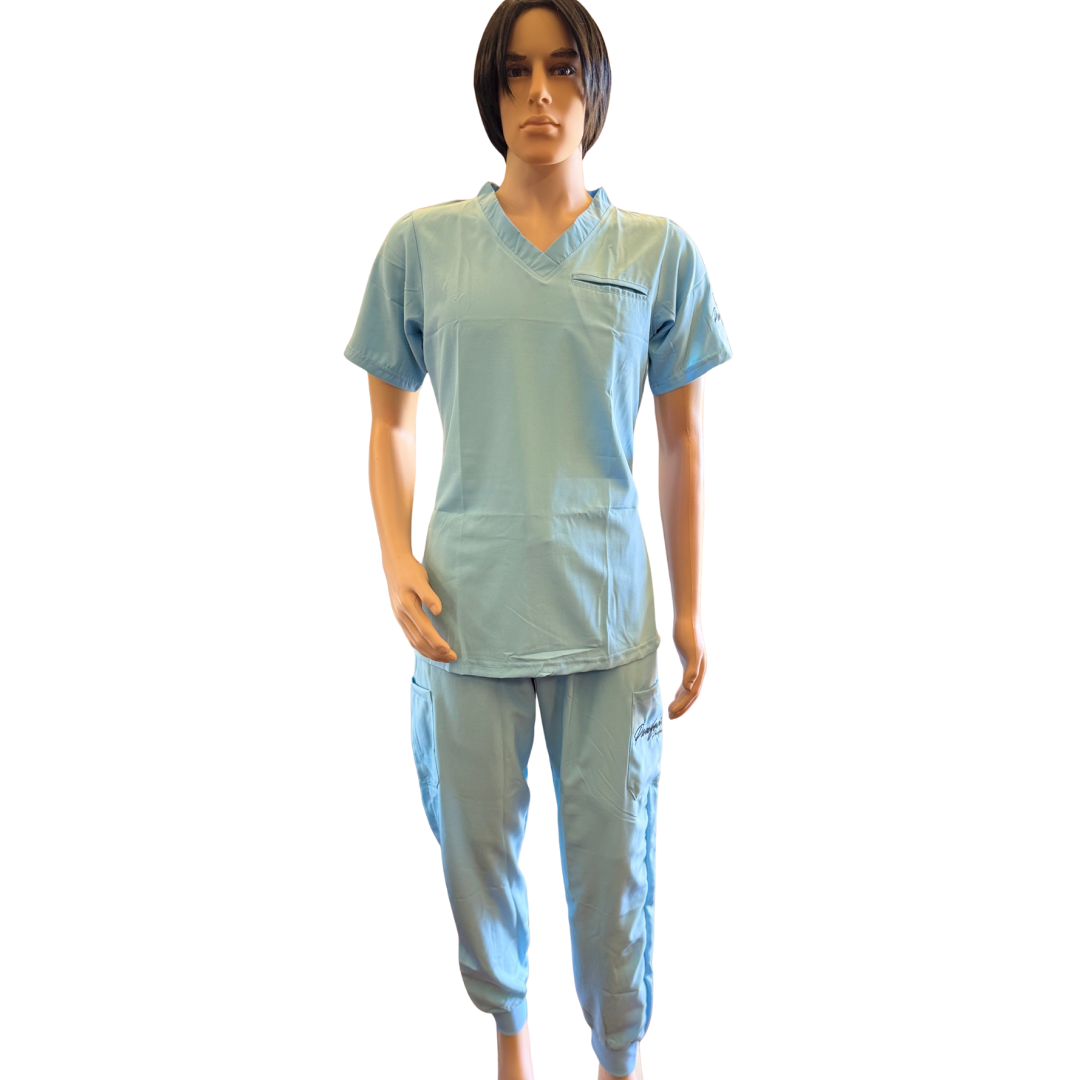 Pawfection Professional Scrubs Bottom, Baby Blue