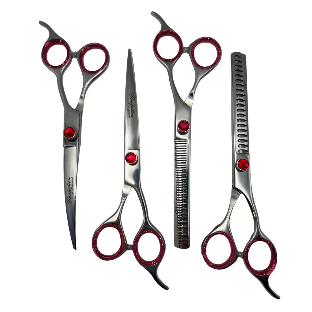 Pawfection Shears by Myke Ross 4 Piece Set 7"