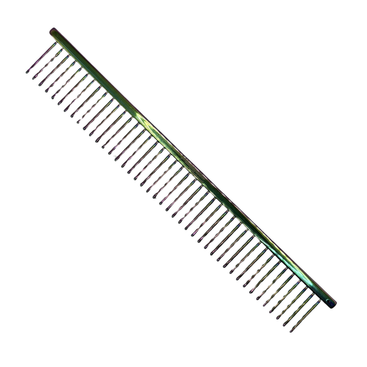 6.5" Pawfection Professional Multicolor Titanium Coarse Comb