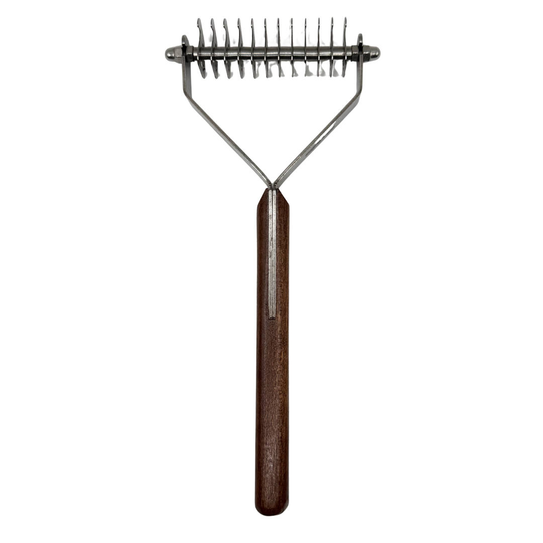 Pawfection Professional Coarse Wide Undercoat Rake 12 Blades