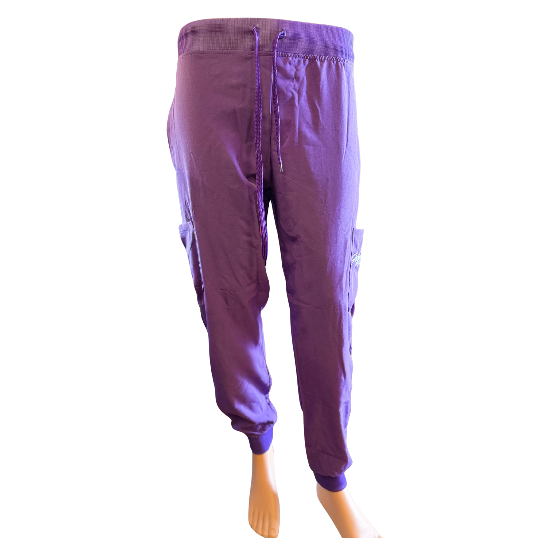 Pawfection Professional Scrubs Bottom, Purple