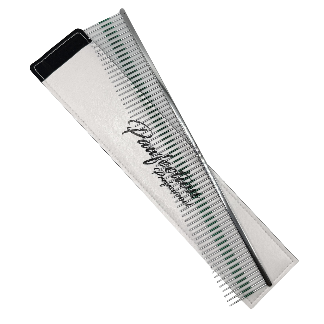 10.5" Pawfection Professional Green Line Measuring Comb