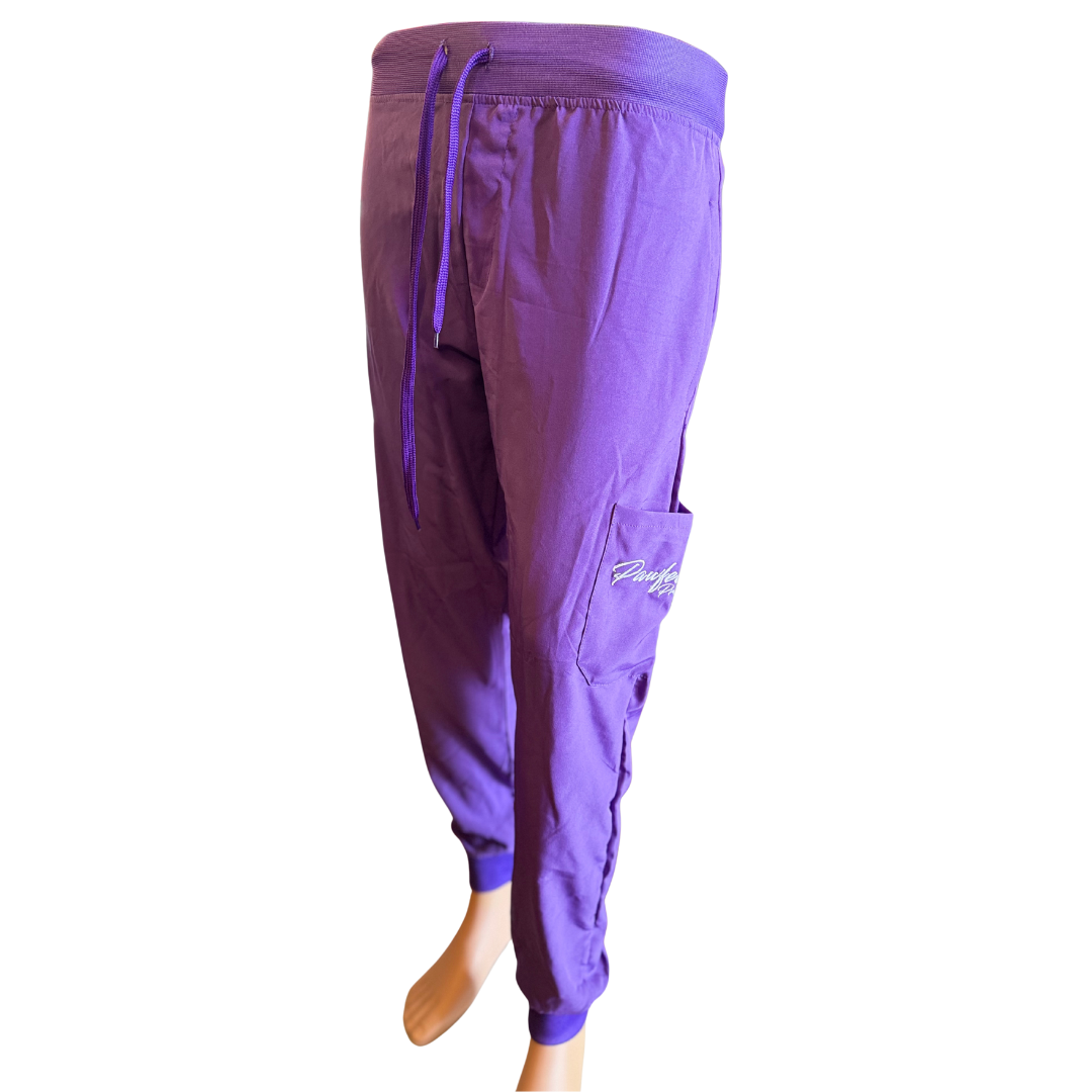 Pawfection Professional Scrubs Bottom, Purple