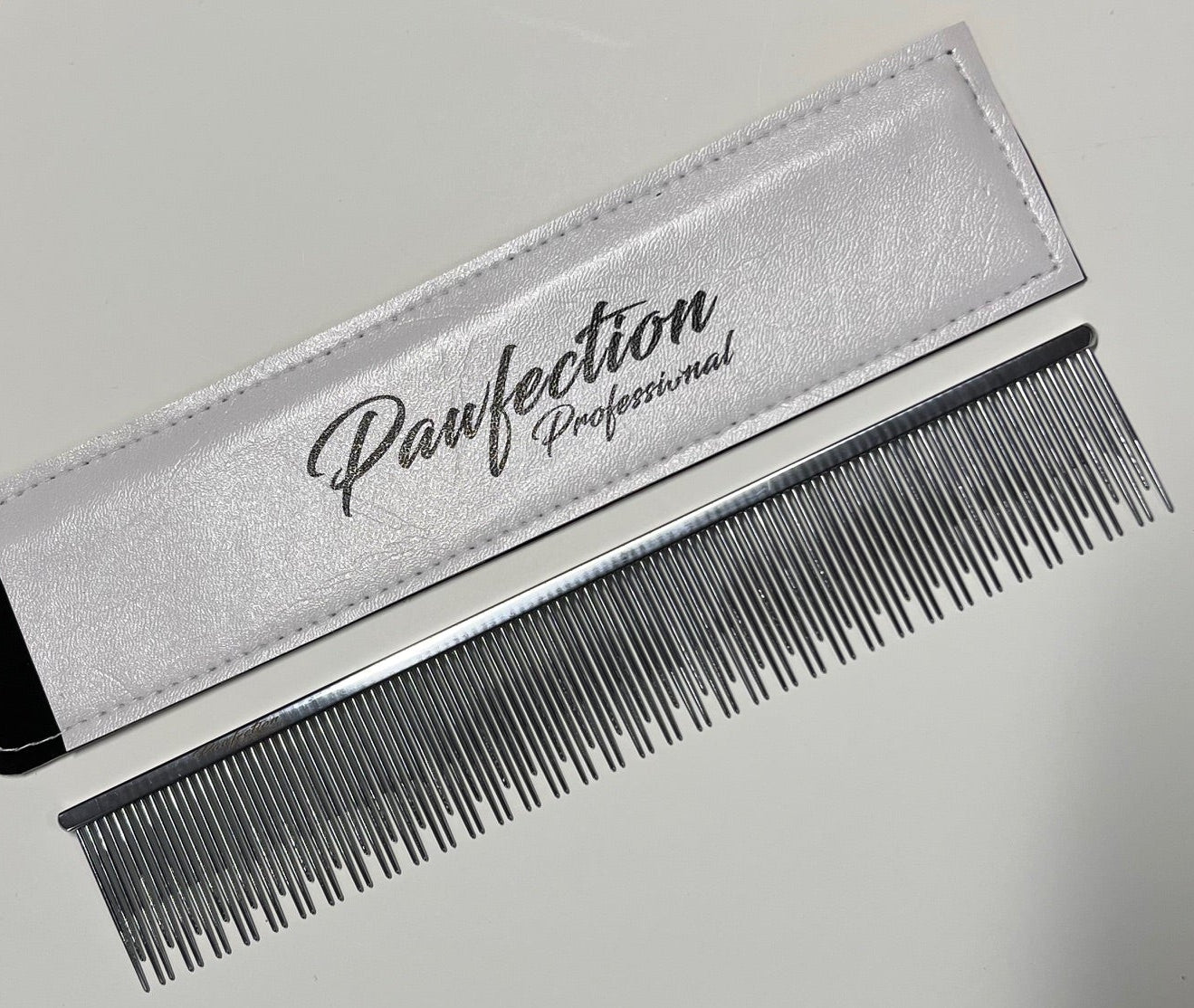 Pawfection Silver Deshedding Comb 9"