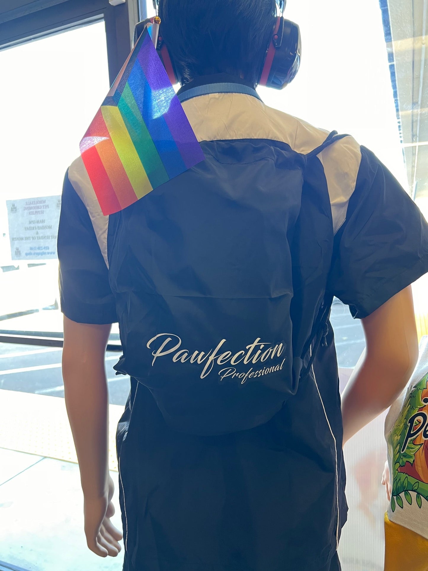 Pawfection Professional Black Drawstring Bag