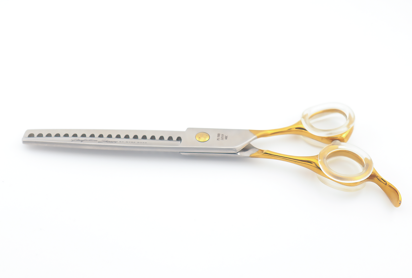 Pawfection Shears by Myke Ross 7" Gold Handle Chunkers