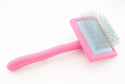 Pawfection Wooden Slicker Brush Pink Small