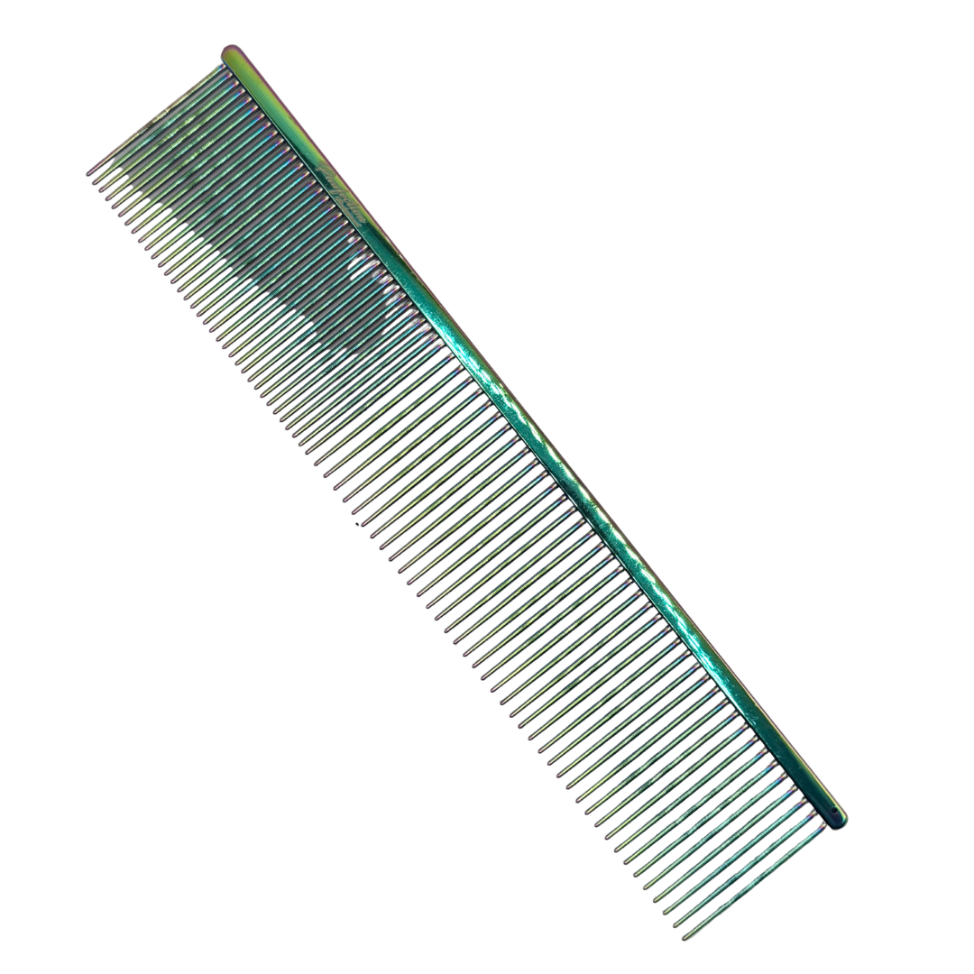 7.5" Pawfection Professional Medium/Fine Titanium Comb