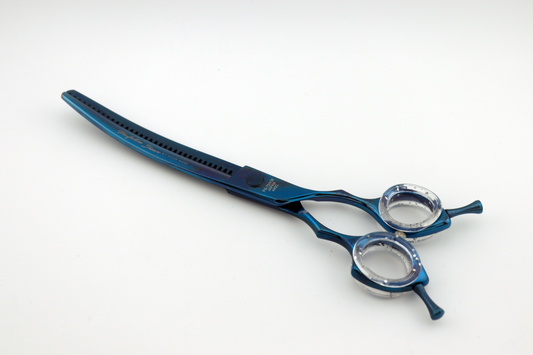 Pawfection Shears by Myke Ross 7.5" Asian Fusion Curved Chunker Shears