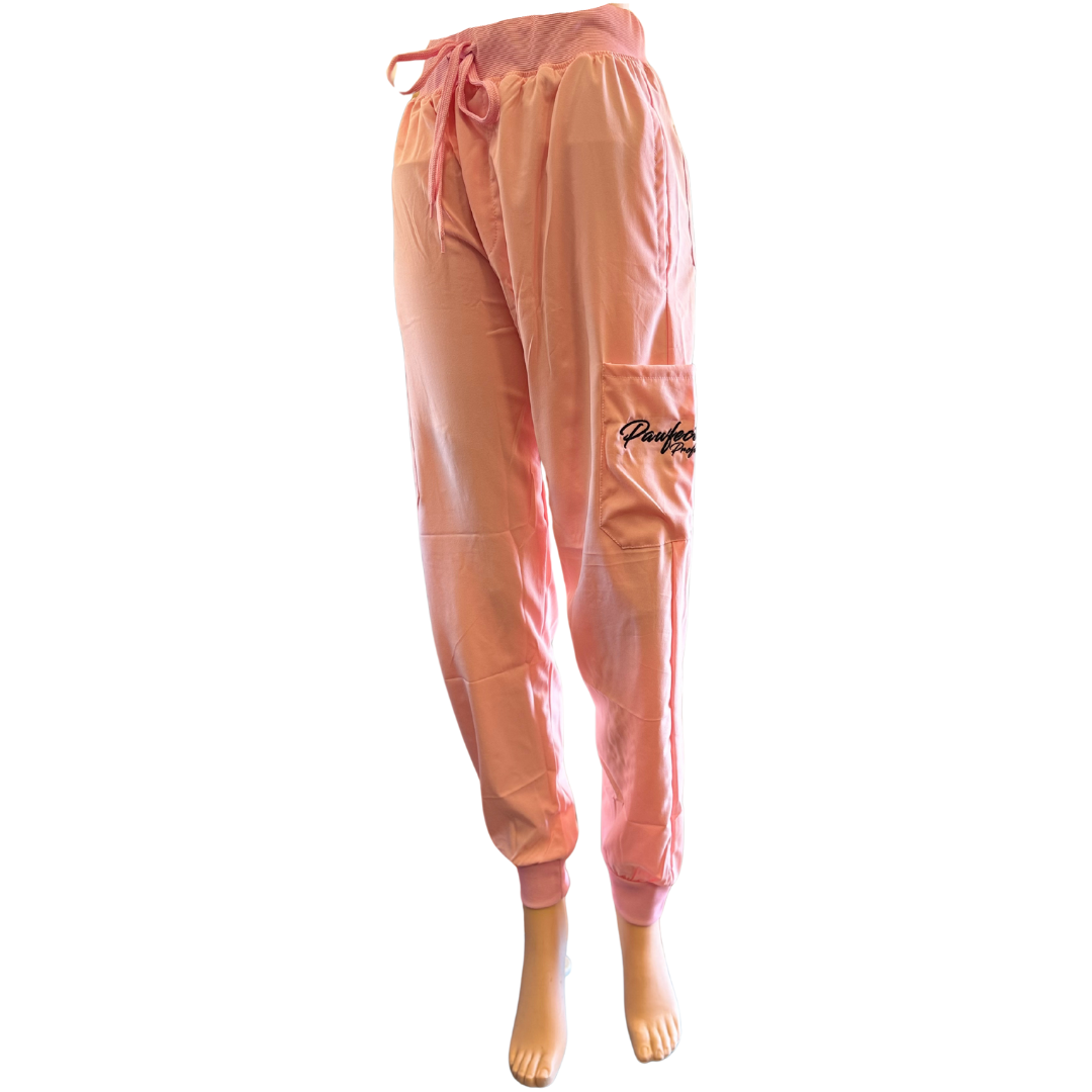 Pawfection Professional Scrubs Bottom, Baby Pink