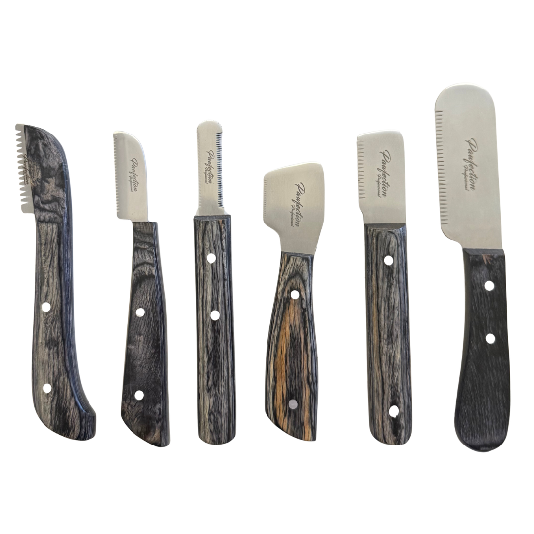 Pawfection Professional Hand Stripping Knife Set of 6