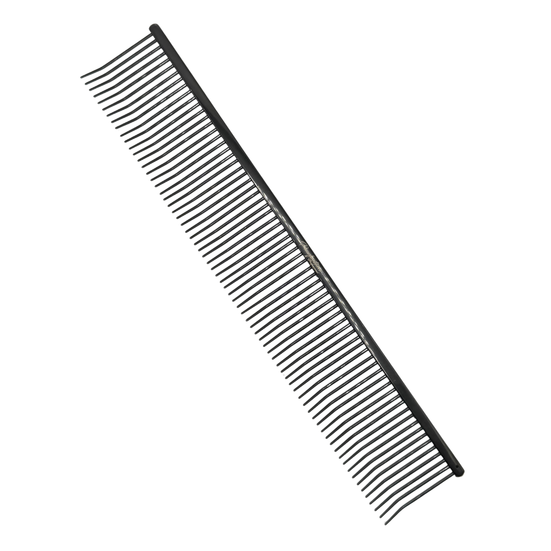 8.5" Pawfection Professional Bent Tip Titanium Comb