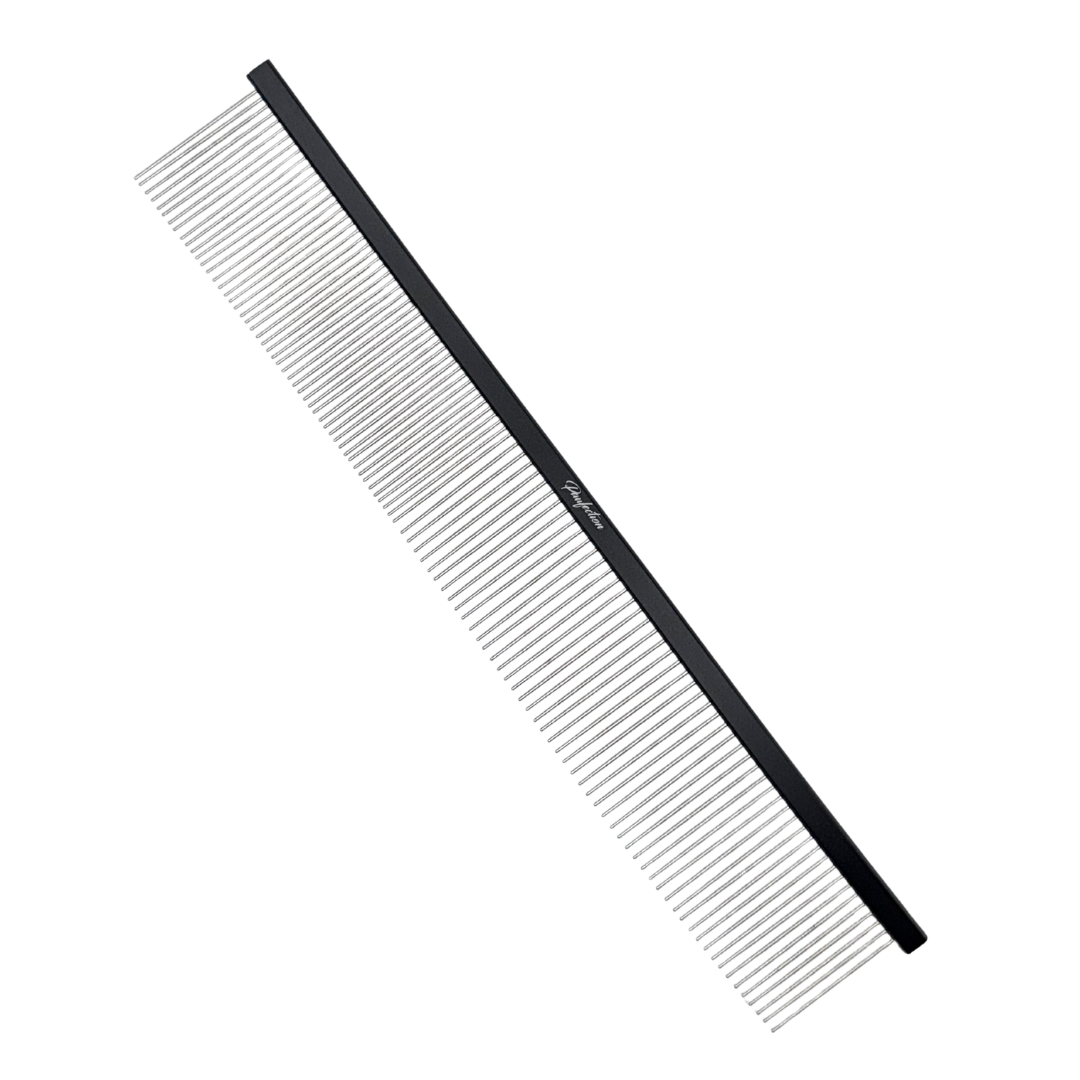 8.5" Pawfection Professional Black Wave Comb