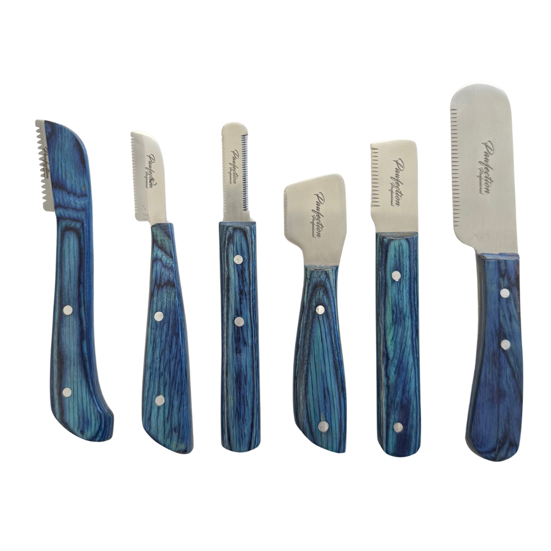 Pawfection Professional Hand Stripping Knife Set of 6