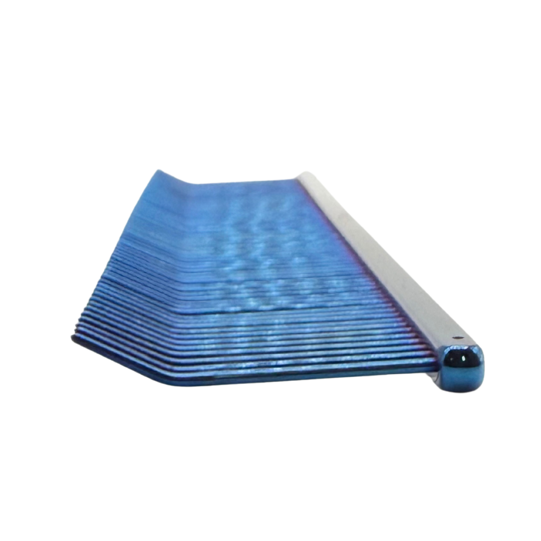 8.5" Pawfection Professional Bent Tip Titanium Comb