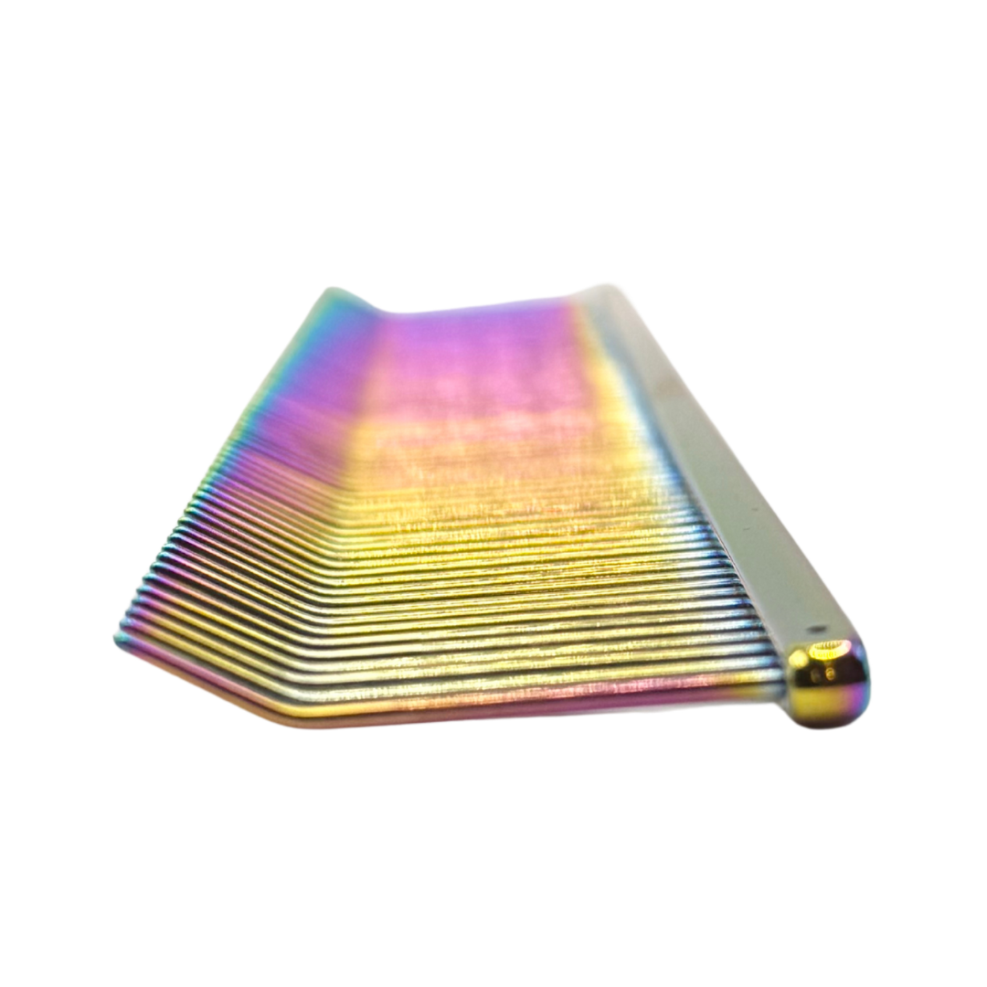 8.5" Pawfection Professional Bent Tip Titanium Comb