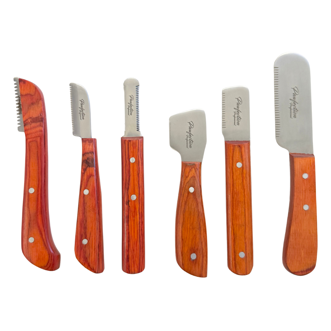 Pawfection Professional Hand Stripping Knife Set of 6