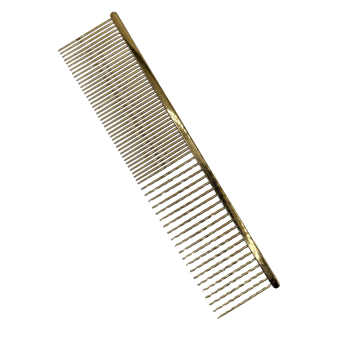 7" Pawfection Professional Coarse/Fine Titanium Comb