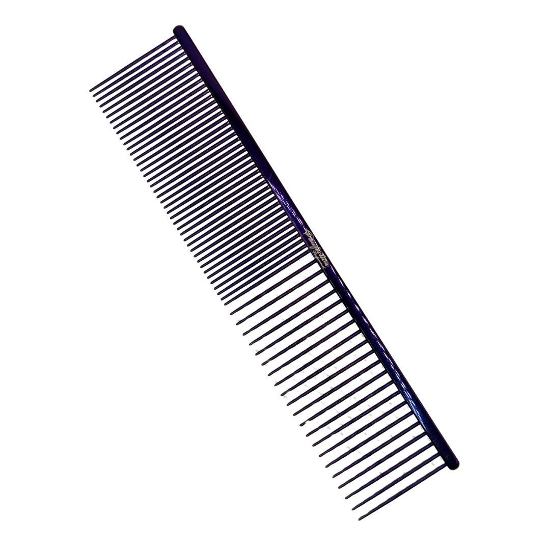 7" Pawfection Professional Coarse/Fine Titanium Comb