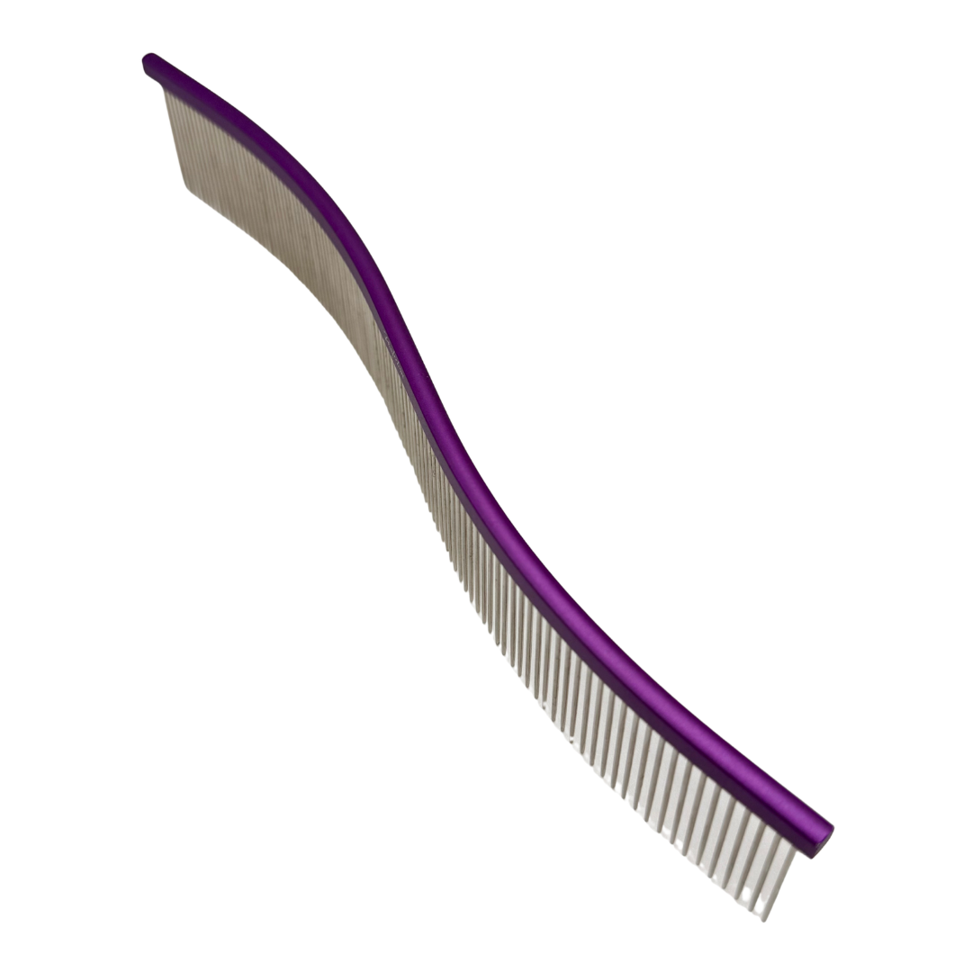 8.5" Pawfection Professional Black Wave Comb